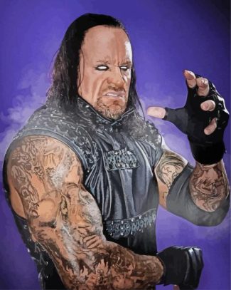 Undertaker Wrestler diamond painting