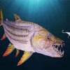 Underwater Tigerfish Fishing diamond painting