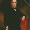 Vintage William McKinley diamond painting