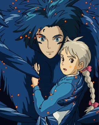 Howls Moving castle diamond painting