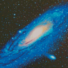 Andromeda Galaxy diamond painting by numbers