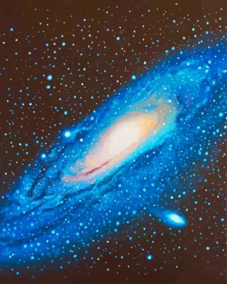 Andromeda Galaxy diamond painting by numbers