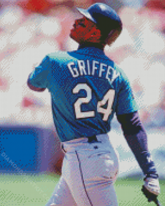 The Baseball Player Griffey Jr diamond painting