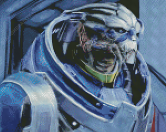 Garrus Vakarian Mass Effect diamond painting