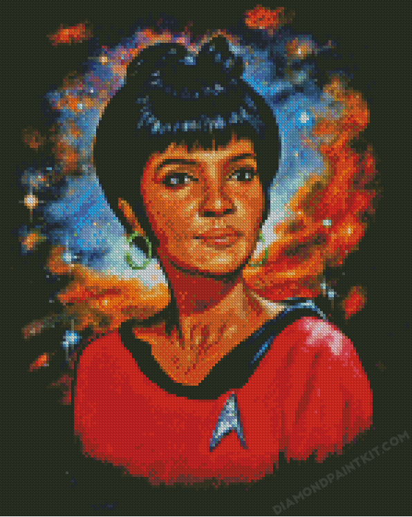 Nyota Uhura Star Trek diamond painting