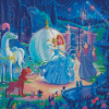 Disney Cinderella Coach Carriage diamond painting