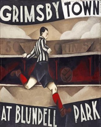 Grimsby Town FC Art diamond painting
