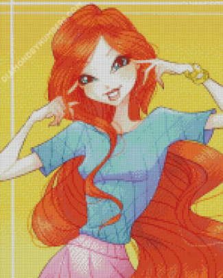 Winx Club Character paint by numbers