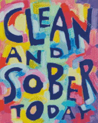 Clean And Sober paint by numbers