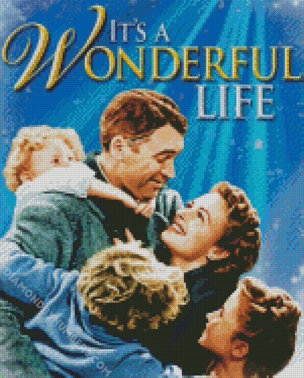 Its a Wonderful Life paint by numbers