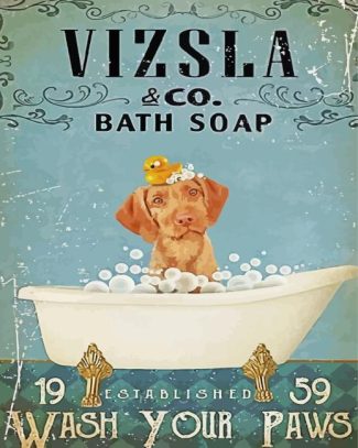 Vizsla Bath Soap Co Diamond Painting