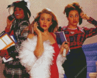 Vintage Clueless Characters Diamond Painting