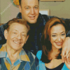 The King Of Queens Characters Diamond Painting