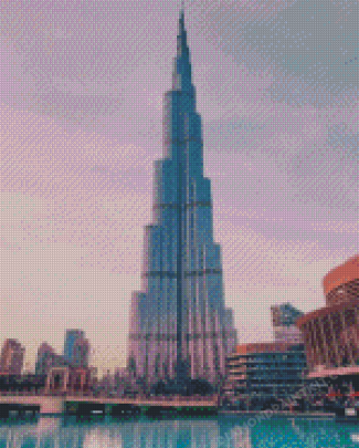 Burj Khalifa Dubai Diamond Painting