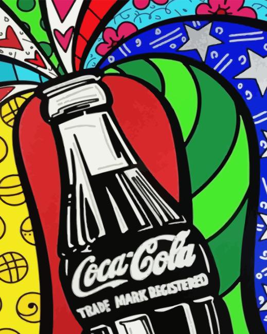 Coca Cola Illustration Diamond Painting