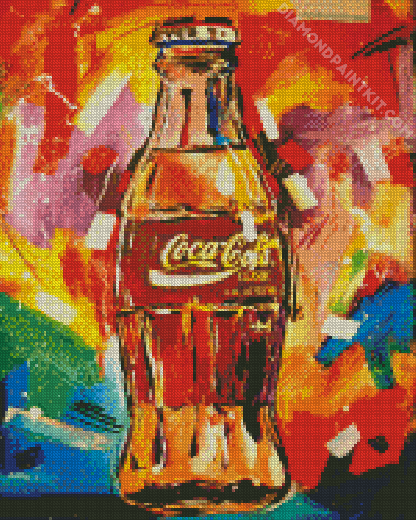Retro Coca Cola Diamond Painting