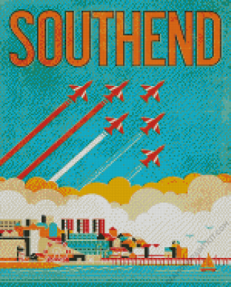 Southend On Sea Poster Diamond Painting