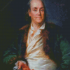 Benjamin Franklin Portrait Diamond Painting