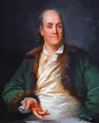Benjamin Franklin Portrait Diamond Painting