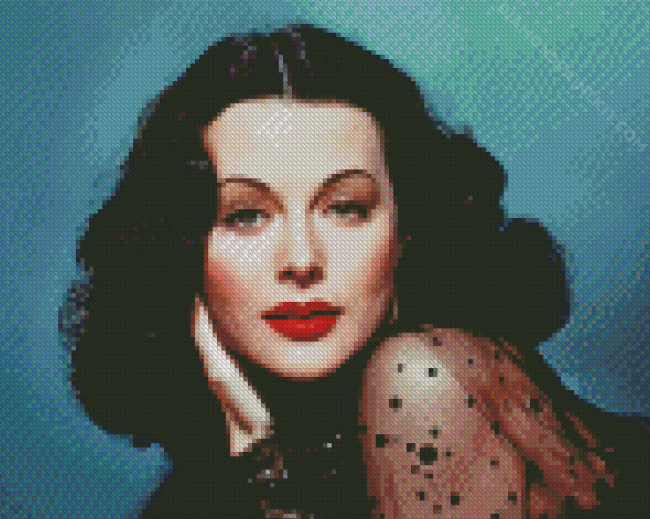 Beautiful Hedy Lamarr Diamond Painting