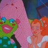 Thumbelina And Mrs Toad Diamond Painting