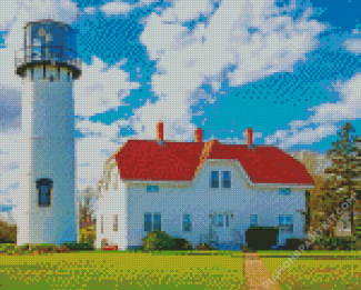 Chatham Lighthouse Massachusetts Diamond Painting