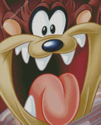 Taz Looney Tunes Diamond Painting