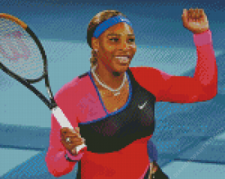 Serena Williams Diamond Painting