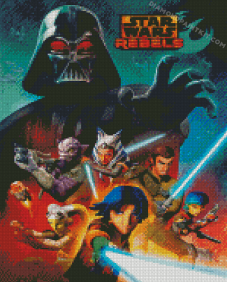 Star Wars Rebels Posters Diamond Painting