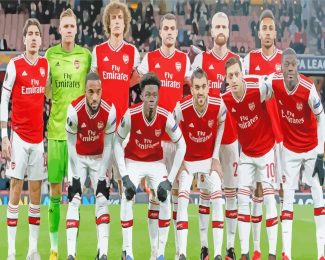 Arsenal Players Diamond Painting