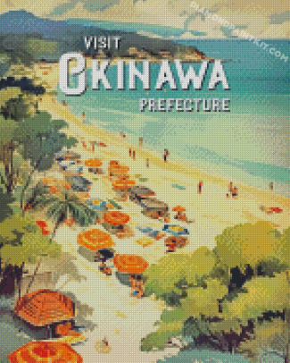 Okinawa Illustration Diamond Painting
