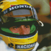 Ayrton Senna da Silva Diamond Painting