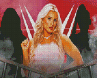 Gorgeous WWE Tifanny Diamond Painting