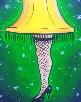 A Christmas Story Leg Lamp Diamond Painting
