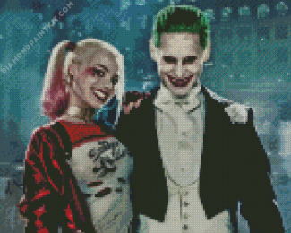 Harley Quinn And Joker Diamond Painting