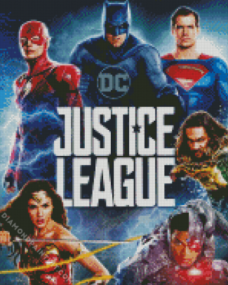 Justice League Heroes Diamond Painting