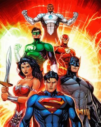 Cool Justice League Diamond Painting