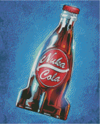 Nuka Cola Bottle Diamond Painting