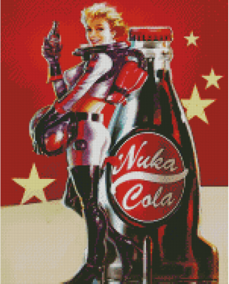 Vintage Nuka Cola Diamond Painting art