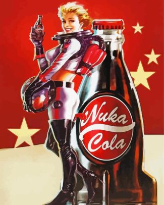 Vintage Nuka Cola Diamond Painting art
